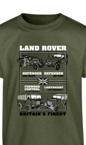 Landrover Defender Classics T Shirt