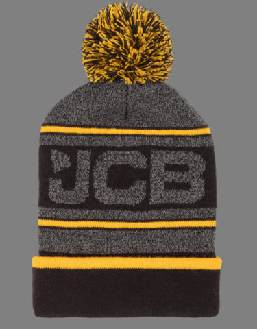 JCB Junior / adult bobble hat