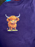 Baby Highland Cow T Shirt