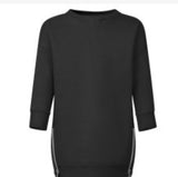 Excuvator  girls Crew Neck Fleece Sweatshirt Dress