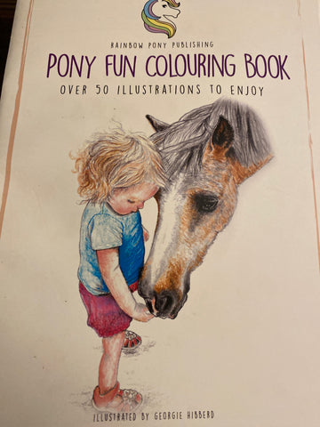 Uniorn & Pony  fun colouring Book