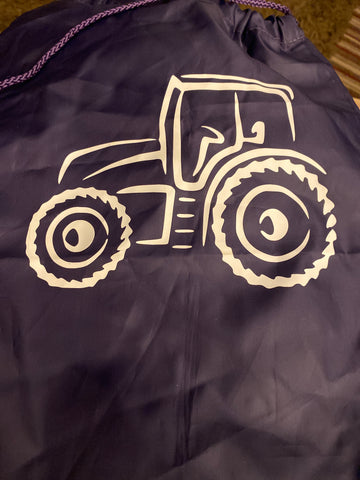 White Tractor pE / Back Pack bag