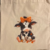 Cow Tote Shopping Bags