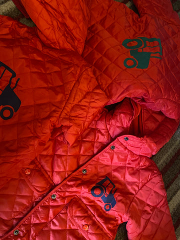 Tractor Printed infant Jackets