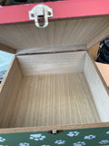Personalised dog Santa paws box