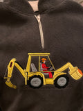 Digger / excavator Kids Appliqué Over Fleece / Tunic