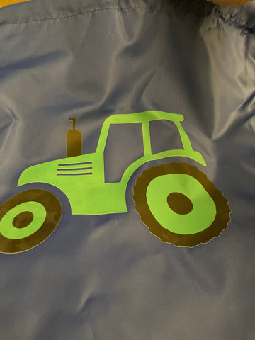 Green Tractor  PE / Lunch Backpacks Bag