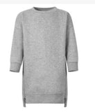 Excuvator  girls Crew Neck Fleece Sweatshirt Dress