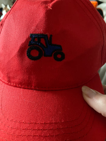 Tractor embroidery Baseball Caps