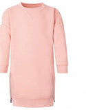 Excuvator  girls Crew Neck Fleece Sweatshirt Dress