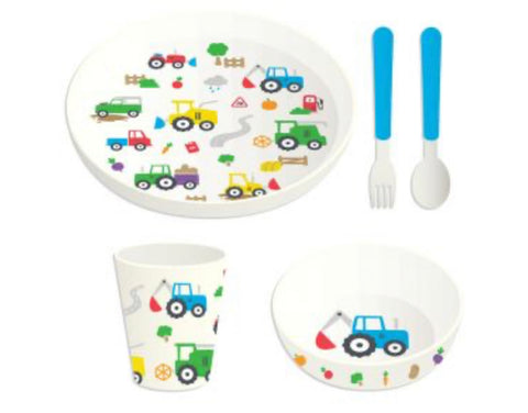 Tractors Dinner Set