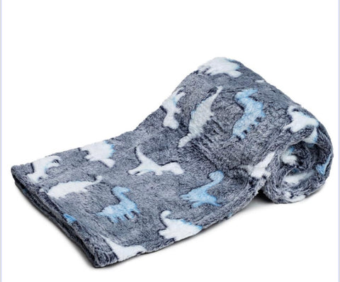 Dinosaur Fleece Blanket