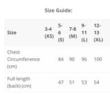 Kids Black Fleece pipped Gilet