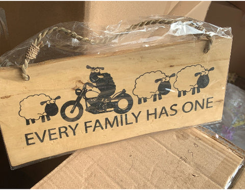 Wooden sheep Wall plaques