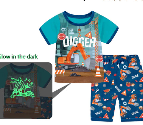 Construction \ Digger Pyjamas