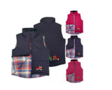 Tractors Padded waistcoat / Gilet for boys & girls