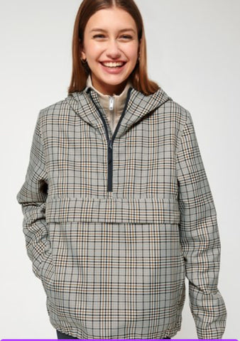 Unisex’s Adult Checked Smock