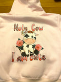 Cow Design Girls Dresses