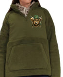 Ladies  Teddy Fleece Overhead Jacket/ Smock