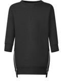 Sheep girls Crew Neck Fleece Sweatshirt Dress