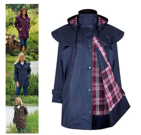 Waterproof ladies 3/4 Riding / Dog walking Macs