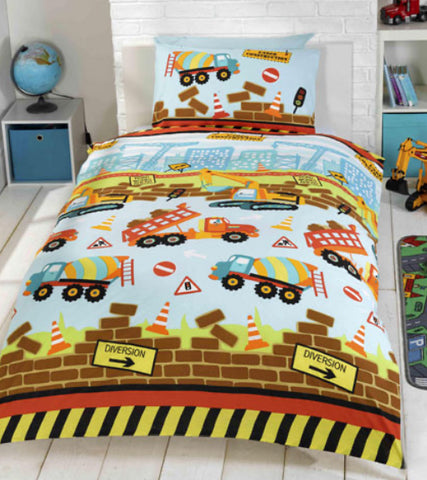 Under Construction Bedding set
