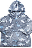 Dinosaur toddler Fleece Hoodies