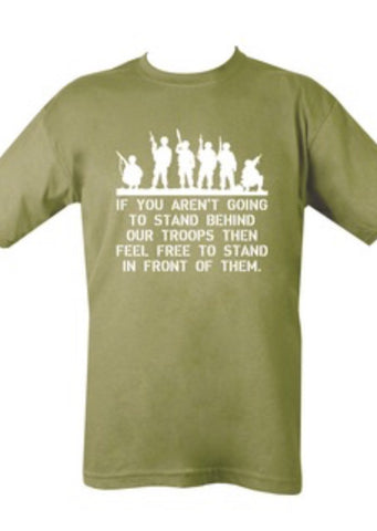 Troops Adults T shirt