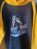 Digger  / Excavator  Kids to adult   Contrast Christmas Hoodie