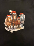 Kids Long sleeve Christmas Tops Ponies, dog , sheep , duck & cow designs