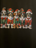 Ladies Oversize long T Shirt / Lounge wear with Christmas Dog