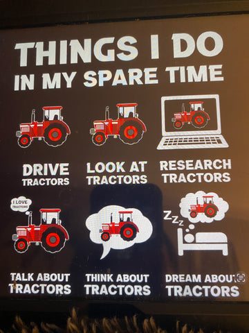Adult’s & kids Things i do “ Red Tractors design Hoodies