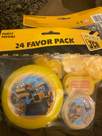 JCB Party Favours 24 pack