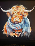 Highland  Cow Adults Hoodies