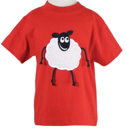 Sheep Appliqué T Shirt