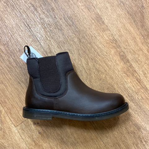 leather zip dealer boots