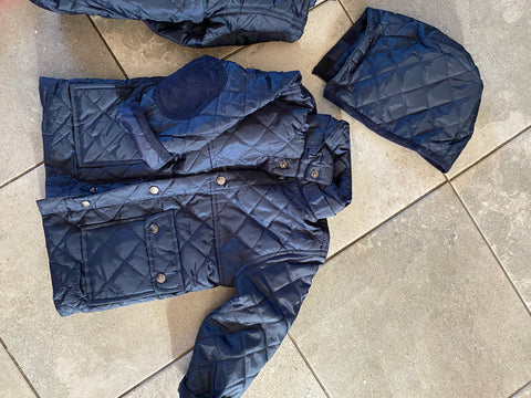 Baby embroidery Tractor Jackets