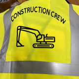 Construction high vis vest