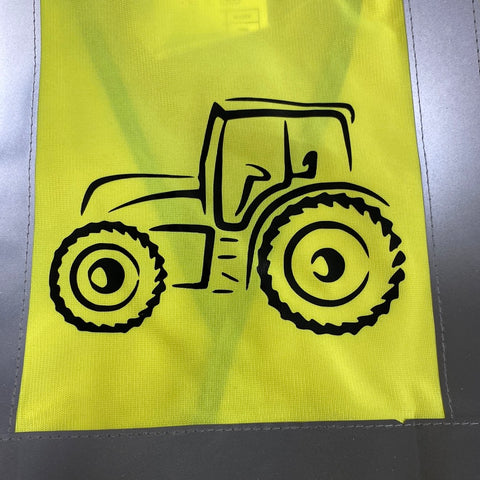 Tractor kids High Vis vest