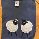 SHEEP APPLIQUÉ KIDS T Shirt 2 Colours