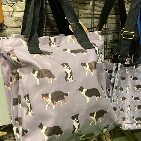 Collie PU shopping bag