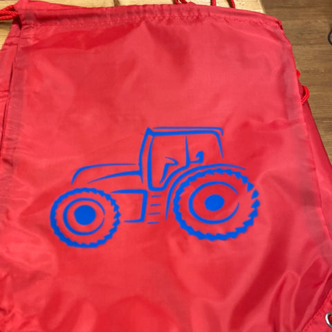 Blue Tractor pE / Back Pack bag