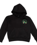 Tractor red , green & blue kids Hoodie