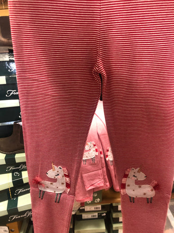 Appliqué Unicorn Leggins