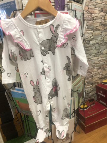 Baby Frilly Bunny Babygro