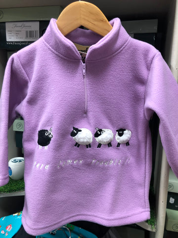 Here comes Trouble polar Fleece sheep