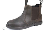 Unisex children’s leather Dealer /Chelsea boots 03574