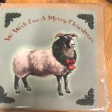 Landrover , sheep , cows , dogs Christmas Cards