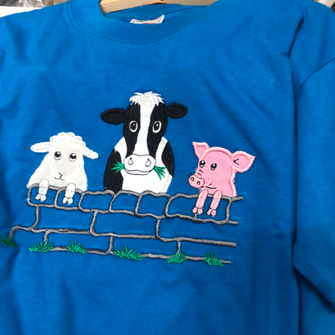Farm over the wall t shirt