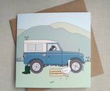 LandRover Design Greeting Cards